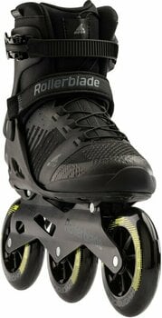 Roller Skates Rollerblade Macroblade 110 3WD Black/Lime 45 Roller Skates (Pre-owned) - 4
