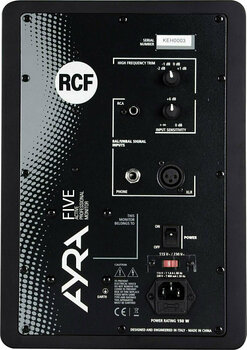 2-obsežni aktivni studijski monitor RCF Ayra 5 Black - 2