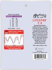 Guitar strings Martin Authentic Lifespan Guitar strings - 1