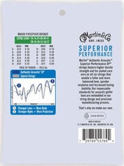 Guitar strings Martin MA500 Authentic SP Guitar strings - 1