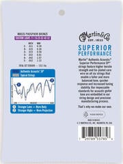 Guitar strings Martin MA535 Authentic Acoustic Guitar strings - 1