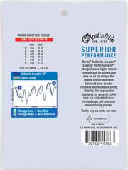 Cuerdas de guitarra Martin MA540 Authentic Acoustic Cuerdas de guitarra - 1