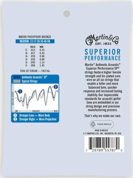 Guitar strings Martin MA550 Authentic Acoustic - 2