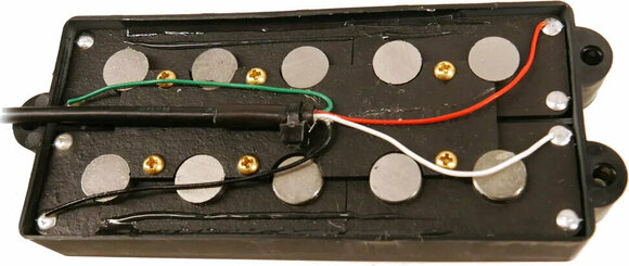Basgitarový snímač Nordstrand MM5.4 Quad Coil Čierna Basgitarový snímač - 2