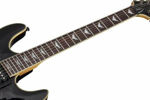 Electric guitar Schecter OMEN EXTREME 6 SeeThru Black - 3