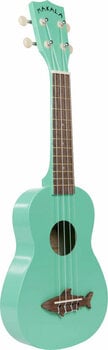 Szoprán ukulele Kala Makala Shark Szoprán ukulele Zöld - 3