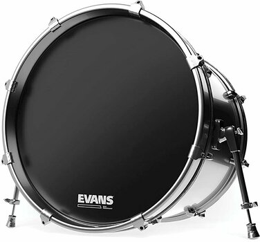 Resonantievel voor drums Evans BD20RBG Resonant Black 20" Zwart Resonantievel voor drums - 2