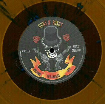Hanglemez Guns N' Roses - Welcome To Paradise City (Orange Coloured) (2 x 10" Vinyl) - 3