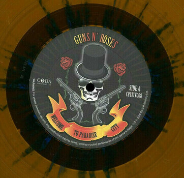 LP Guns N' Roses - Welcome To Paradise City (Orange Coloured) (2 x 10" Vinyl) - 6