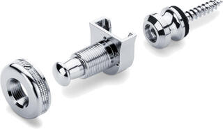 Strap Lock Schaller 14010201 M Strap Lock Chrome - 1