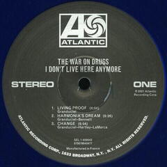 Vinyl Record The War On Drugs - I Don't Live Here Anymore (Blue Translucent) (2 LP) - 2