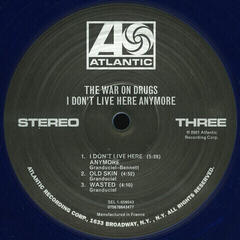 Vinyl Record The War On Drugs - I Don't Live Here Anymore (Blue Translucent) (2 LP) - 4