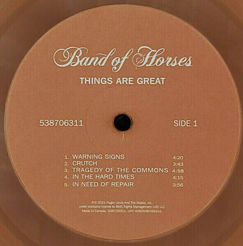 LP plošča Band Of Horses - Things Are Great (Indie) (LP) - 3