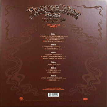 Disque vinyle Grateful Dead - Fillmore West, San Francisco, 3/1/69 (3 LP) - 8