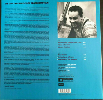 Vinyl Record Charles Mingus - The Jazz Experiments Of Charles Mingus (LP) - 4