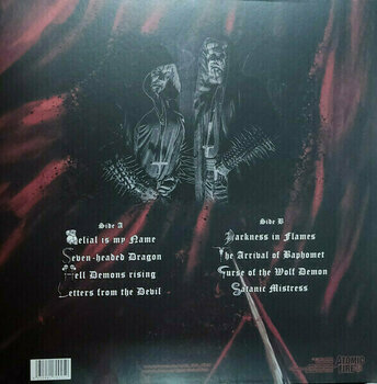 Vinyl Record Mystic Circle - Mystic Circle (Red/Black Marbled Vinyl) (LP) - 3