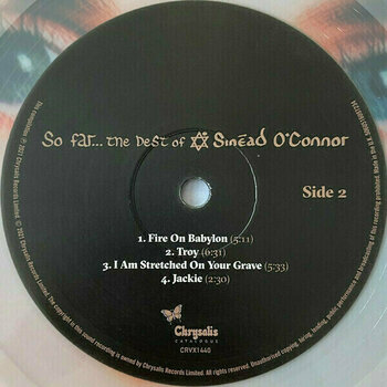 Vinyl Record Sinead O'Connor - So Far…The Best Of (LP) - 3