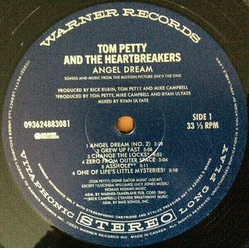 Vinyl Record Tom Petty & The Heartbreakers - Angel Dream (LP) - 2