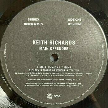 Vinyl Record Keith Richards - Main Offender (LP) - 2