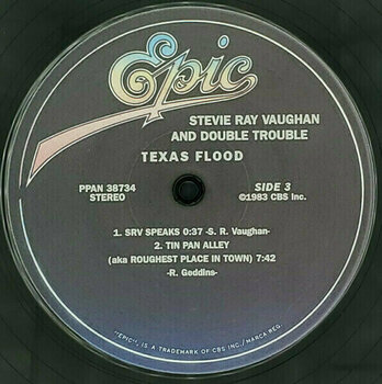 Disque vinyle Stevie Ray Vaughan - Texas Flood (2 LP) - 4