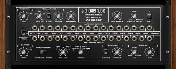 Logiciel de studio Plugins d'effets Cherry Audio Rackmode Signal Processors (Produit numérique) - 7
