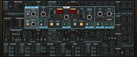 Software de estúdio de instrumentos VST Cherry Audio Dreamsynth Synthesizer (Produto digital) - 4