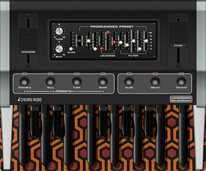 Software de estúdio de instrumentos VST Cherry Audio Lowdown Bass Synthesizer (Produto digital) - 8