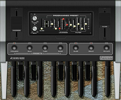 VST Instrument Studio Software Cherry Audio Lowdown Bass Synthesizer (Digital product) - 9