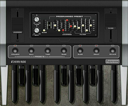 Software de estúdio de instrumentos VST Cherry Audio Lowdown Bass Synthesizer (Produto digital) - 13