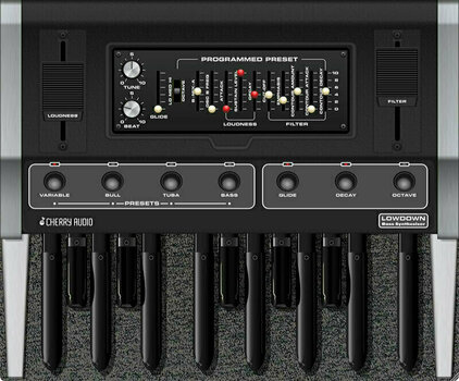 VST Instrument Studio programvara Cherry Audio Lowdown Bass Synthesizer (Digital produkt) - 15