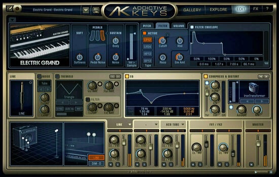 Updatări & Upgradări XLN Audio AK: Electric Grand (Produs digital) - 2