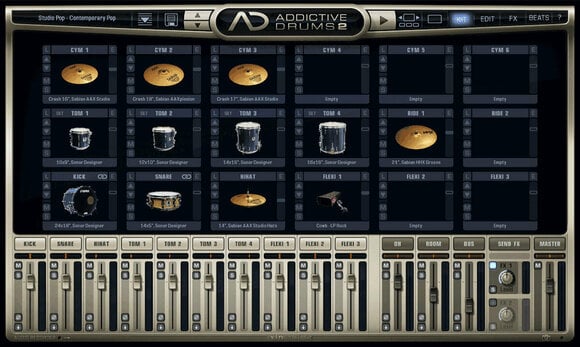 Updates en upgrades XLN Audio AD2: Studio Pop (Digitaal product) - 2