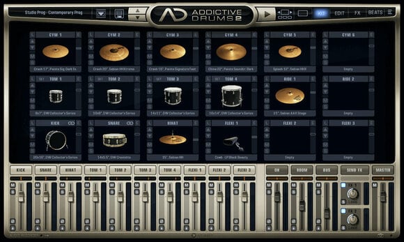 Updates en upgrades XLN Audio AD2: Studio Prog (Digitaal product) - 2