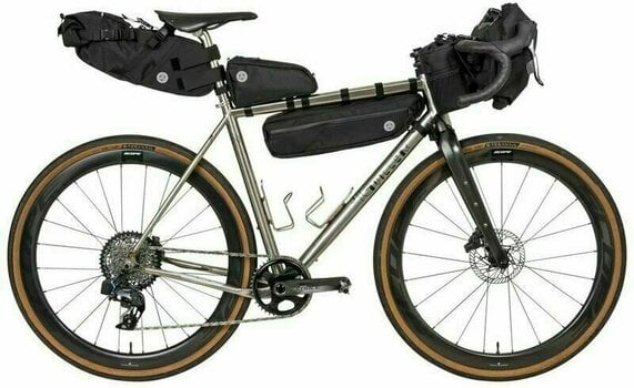 Cyklistická taška Agu Tube Frame Bag Venture Small Black S 3 L - 11