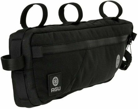 Bicycle bag Agu Tube Frame Bag Venture Medium Black M 4 L - 5