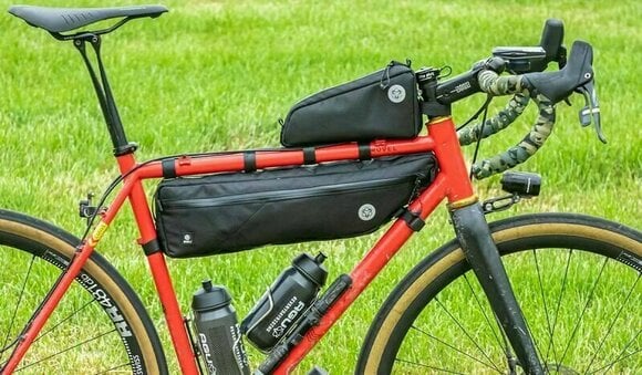 Bicycle bag Agu Tube Frame Bag Venture Medium Black M 4 L - 13