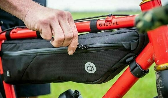 Kerékpár táska Agu Tube Frame Bag Venture Medium Black M 4 L - 14