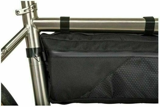 Kerékpár táska Agu Tube Frame Bag Venture Large Black L 5,5 L - 8