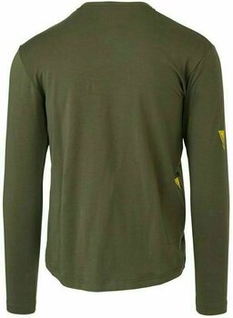 Tricou ciclism Agu Casual Performer LS Tee Venture Jersey Army Green M - 2