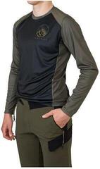 Odzież kolarska / koszulka Agu MTB LS Venture Army Green - 2