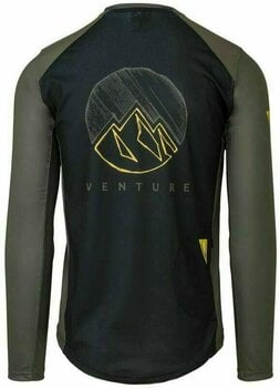 Odzież kolarska / koszulka Agu MTB Jersey LS Venture Golf Army Green L - 2