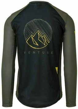 Odzież kolarska / koszulka Agu MTB Jersey LS Venture Golf Army Green XL - 2
