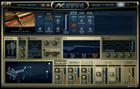 Mise à jour et mise à niveau XLN Audio AK: Studio Grand (Produit numérique) - 2