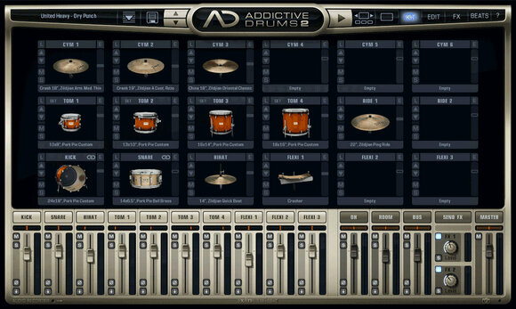 Uppdateringar och uppgraderingar XLN Audio AD2: United Heavy (Digital produkt) - 2