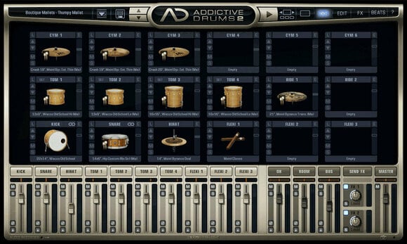 Updates & Upgrades XLN Audio AD2: Boutique Mallets (Digital product) - 2