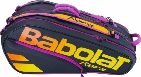 Tennis Bag Babolat Pure Aero Rafa RH X 12 Black/Orange/Purple Tennis Bag - 2