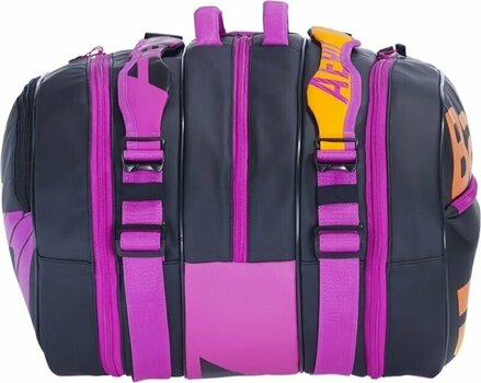 Tennis Bag Babolat Pure Aero Rafa RH X 12 Black/Orange/Purple Tennis Bag - 4