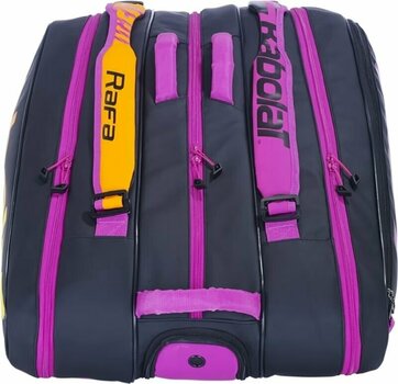 Tennis Bag Babolat Pure Aero Rafa RH X 12 Black/Orange/Purple Tennis Bag - 5