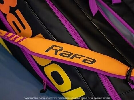 Geantă de tenis Babolat Pure Aero Rafa RH X 12 Black/Orange/Purple Geantă de tenis - 6