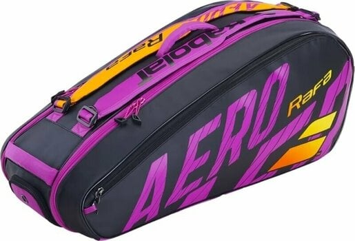 Tennis Bag Babolat Pure Aero Rafa RH X 6 Black/Orange/Purple Tennis Bag - 2